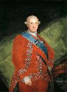 Francisco de Goya Portrait of Charles IV France oil painting artist